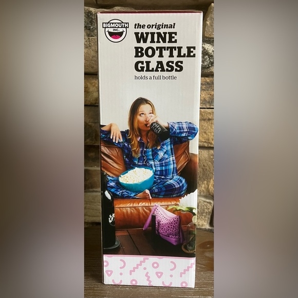 BigMouth Inc Glass Wine Bottle - Picture 4 of 14